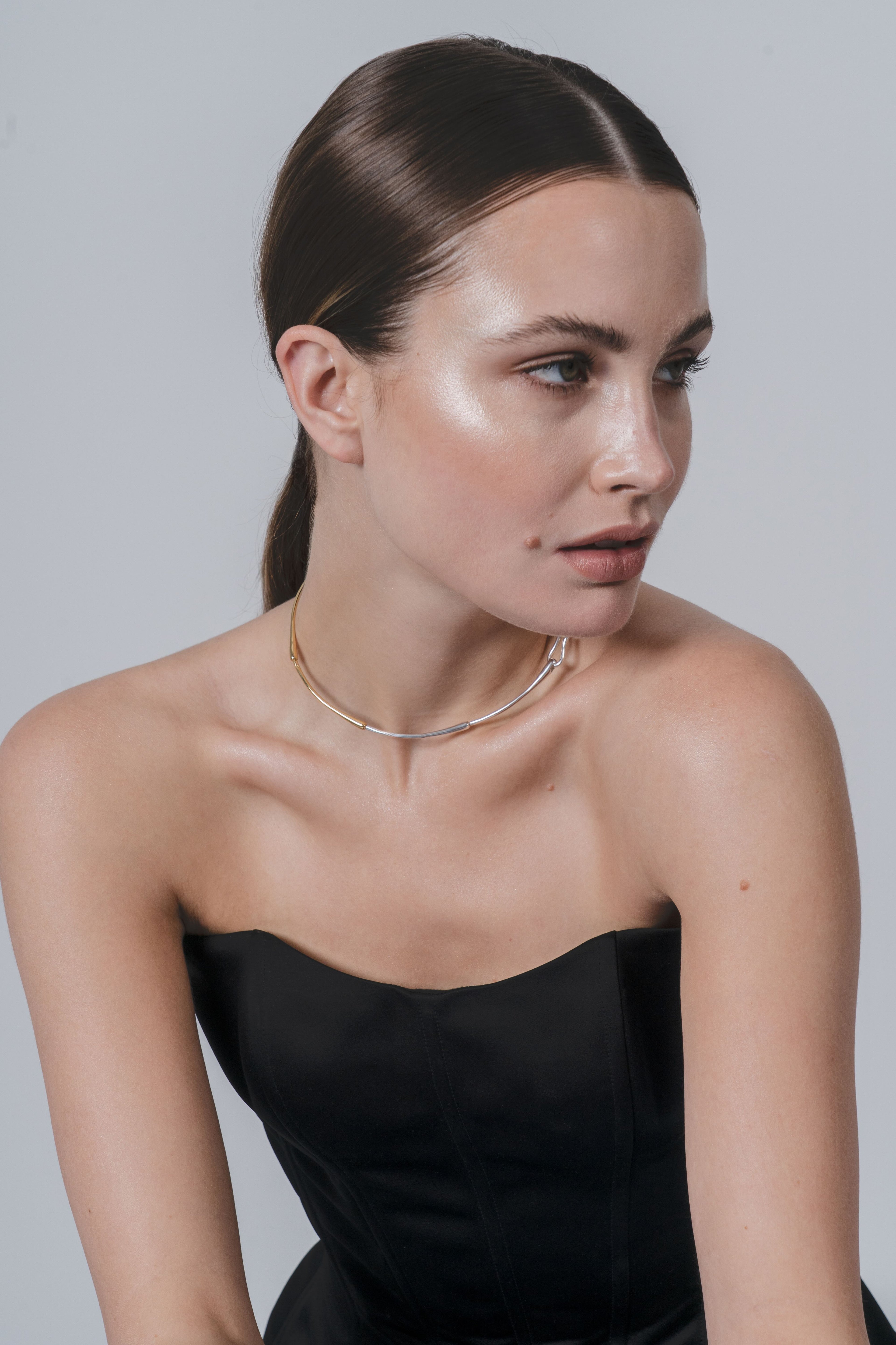 Nereis Collier – Silver & Gold